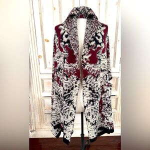 Vertigo shawl, combo color. Size S/M